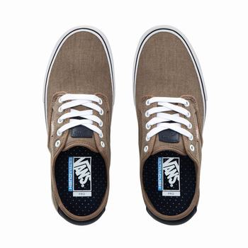 Damske Tenisky Vans Twill Chima Ferguson Pro Modre VA50GSNDM